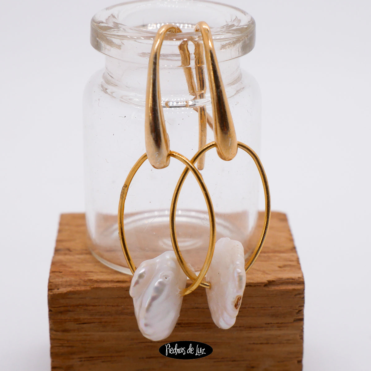 Pendientes Perla y Plata