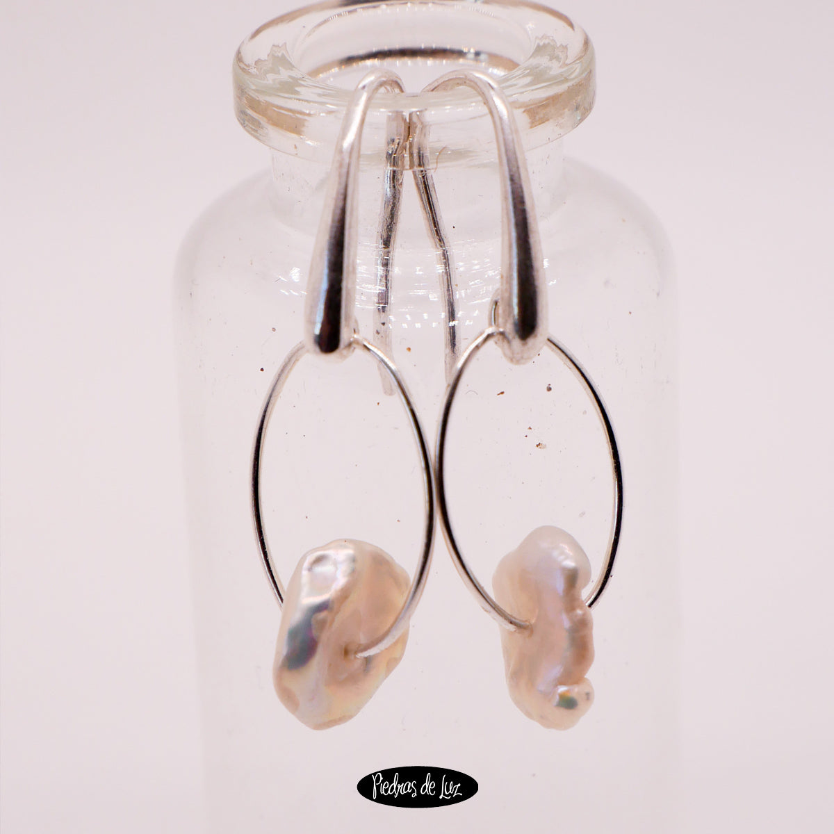 Pendientes Perla y Plata