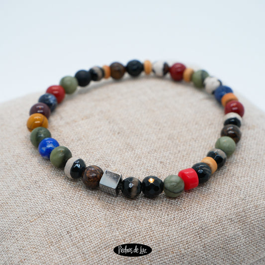 Pulsera Chico Piedritas variadas