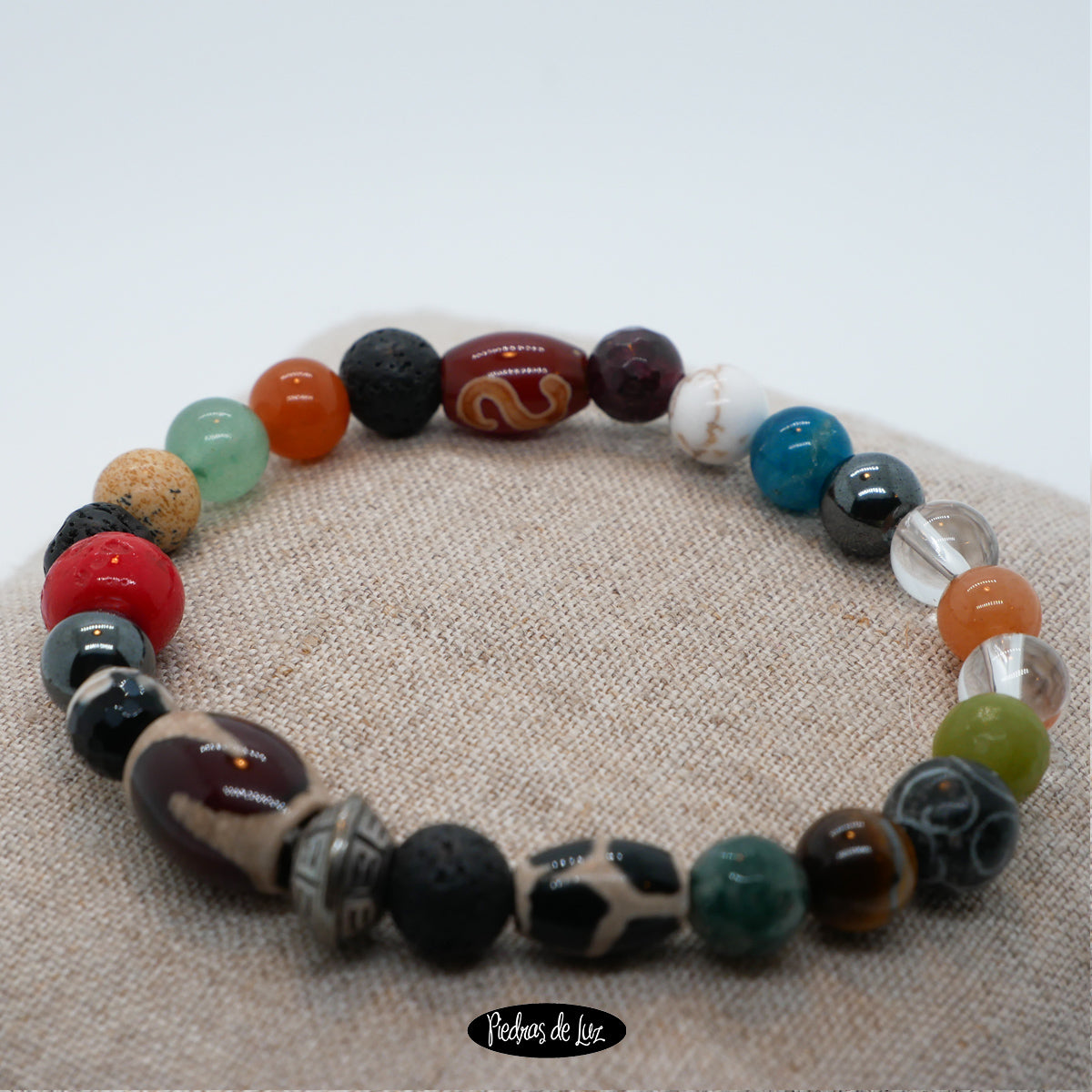 Pulsera para chico bola 8mm