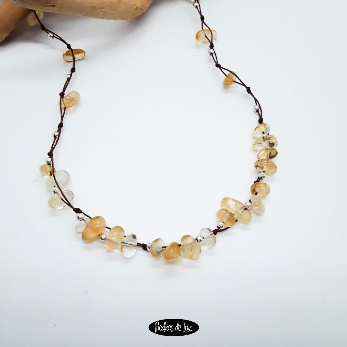 Gargantilla Citrino Libra