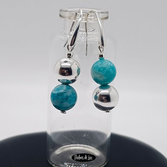 Pendientes Amazonita