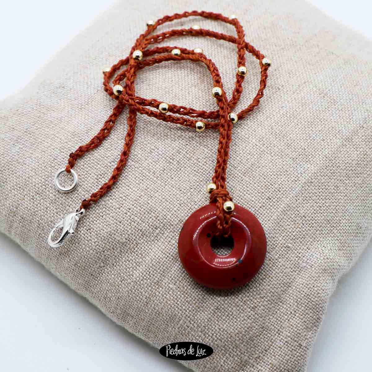 Colgante Donut Jaspe