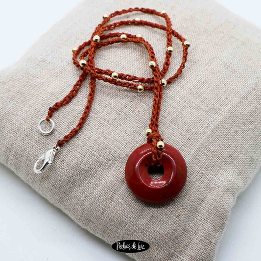 Colgante Donut Jaspe