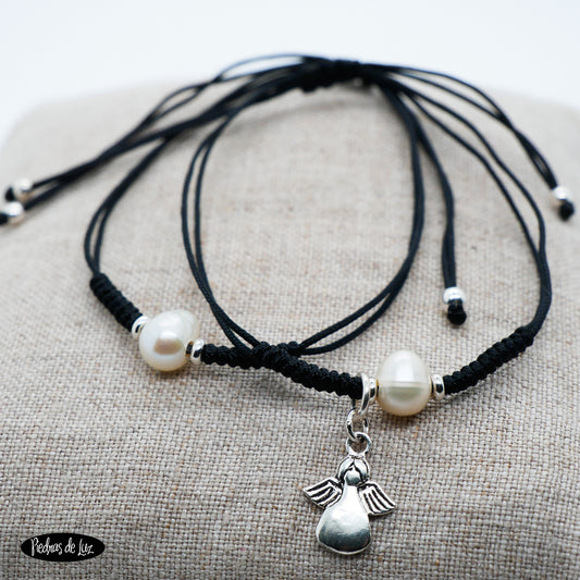 Pulsera Hilo y perla