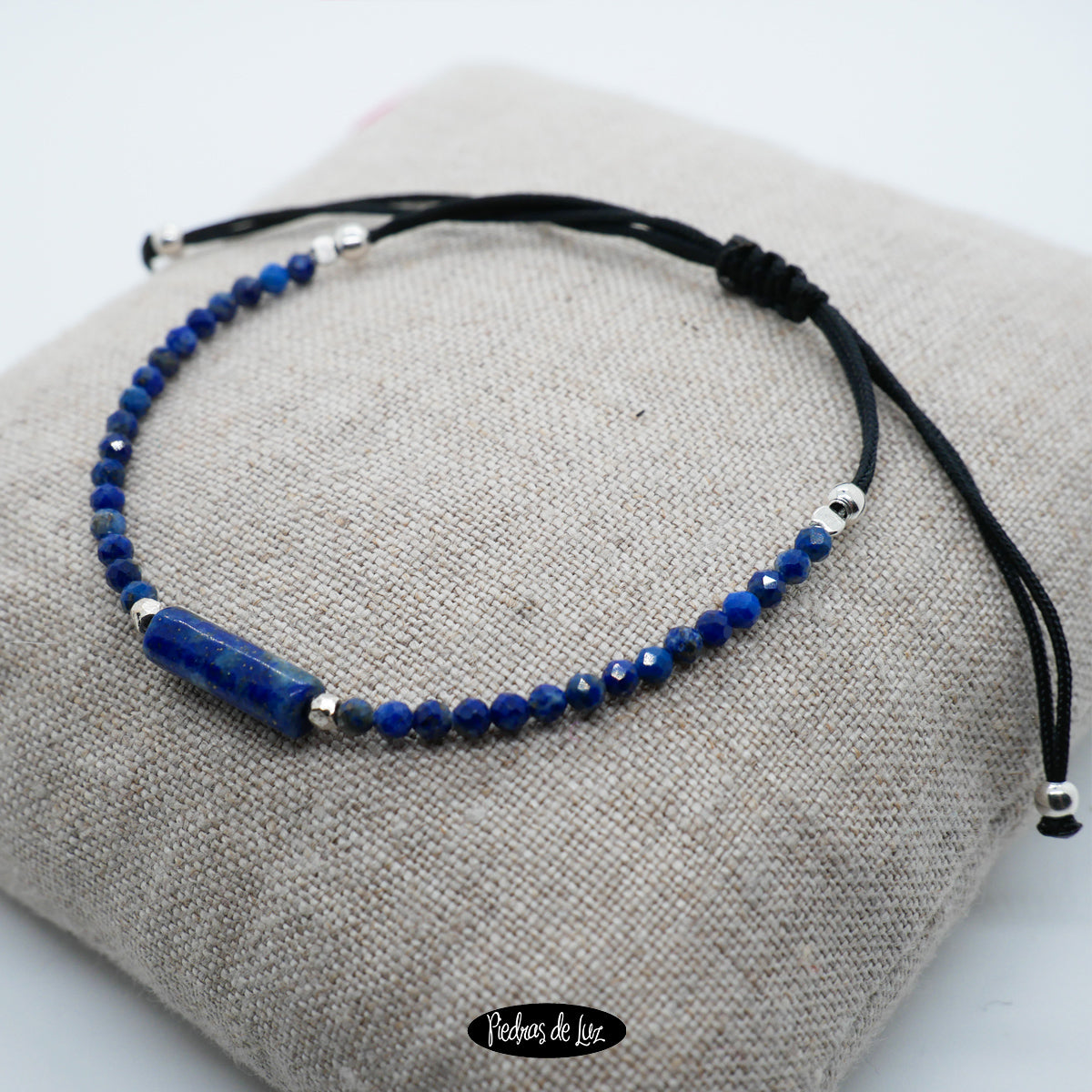 Pulsera Hilo y Lapislázuli