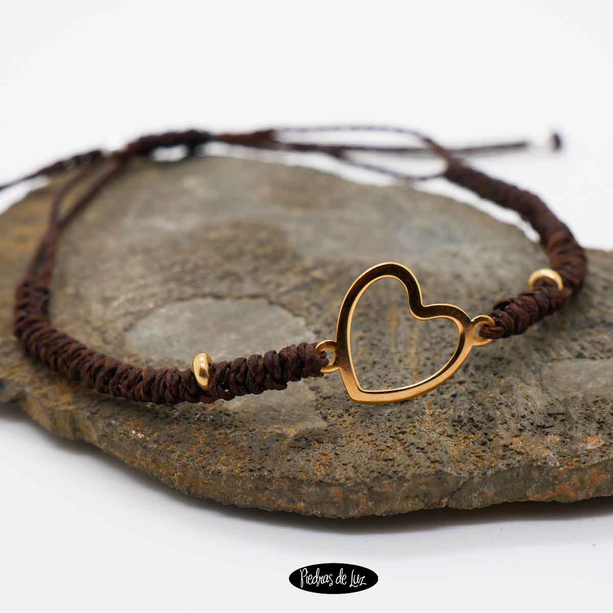 Pulsera Corazón Plata/Gold