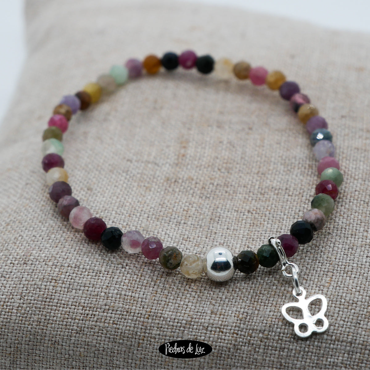 Pulsera Turmalina elástica