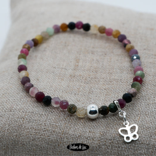 Pulsera Turmalina elástica