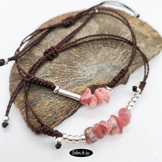 Pulsera Rodocrosita Chip