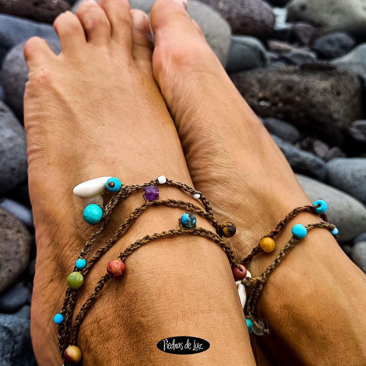Tobilleras Piedras de Luz