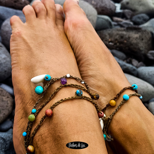 Tobilleras Piedras de Luz