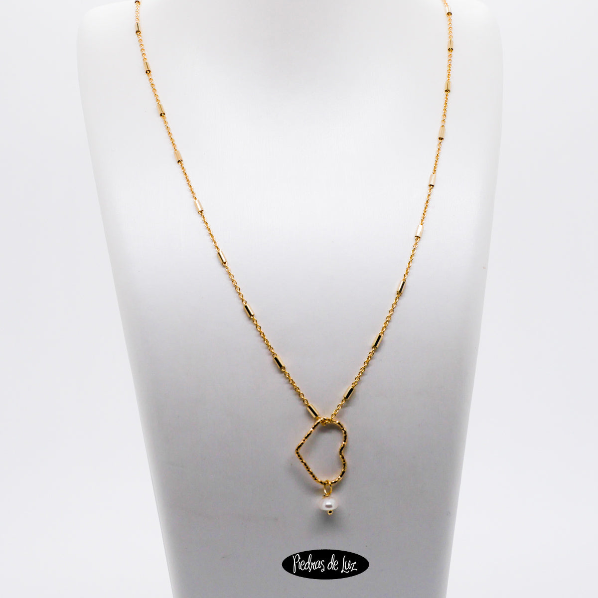 Gargantilla corazoncito y Perla